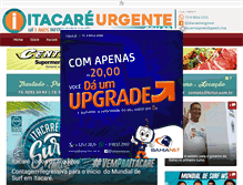 Tablet Screenshot of itacareurgente.com